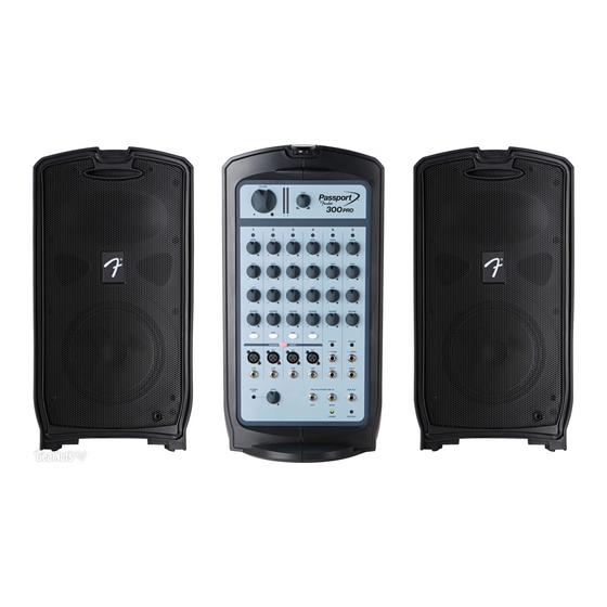 Fender Passport 300 Pro User Manual Supplement