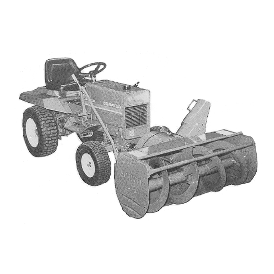 Gravely 20979 Operator's Manual