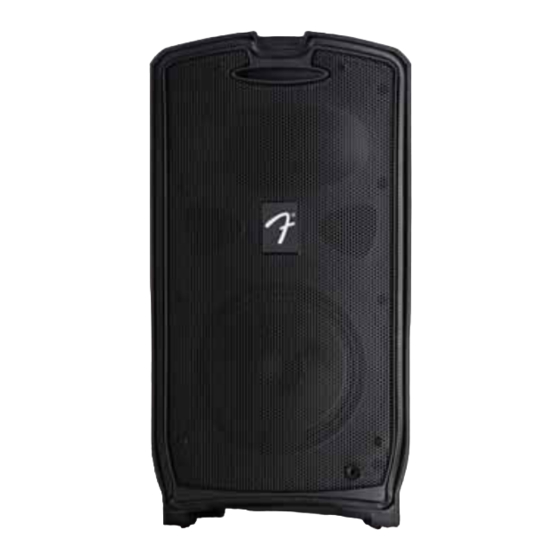 Fender Passport 300 pro Owner's Manual