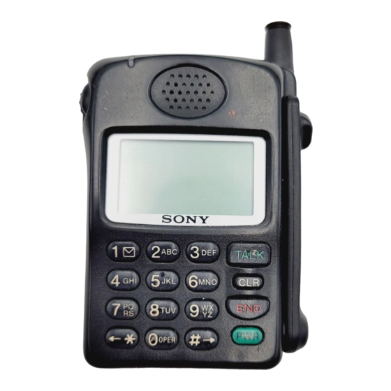 Sony CM-Z100SPR User Manual