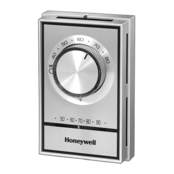 Honeywell T498A Manual