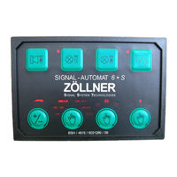 ZÖLLNER Signal Automaton 6+S Operating Instructions Manual