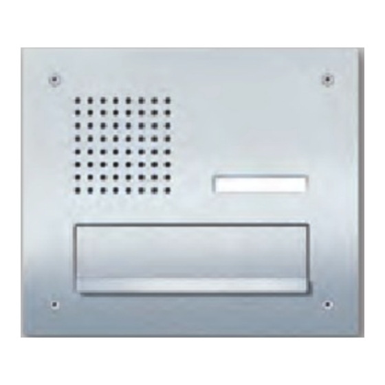 SSS Siedle Classic CL 111 B-02 Series Product Information