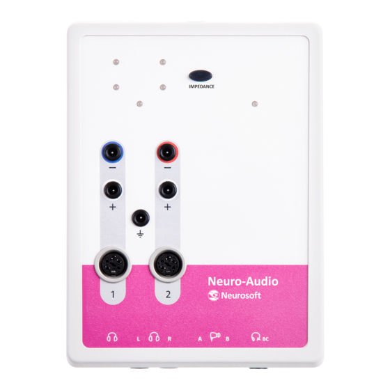 Neurosoft Neuro-Audio Technical Manual