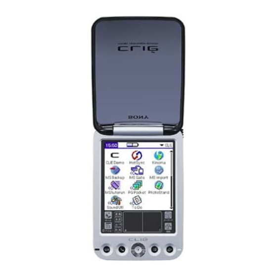 Sony PEG-NZ90 Intellisync Lite User Manual