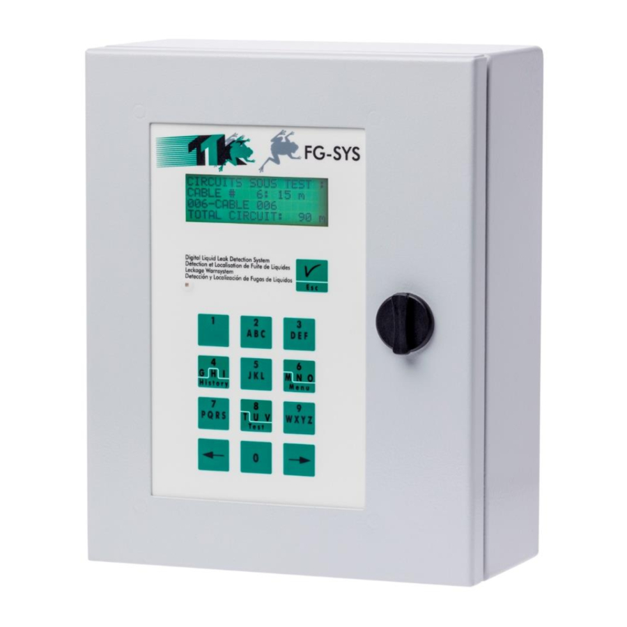 TTK FG-SYS Quick Start Manual