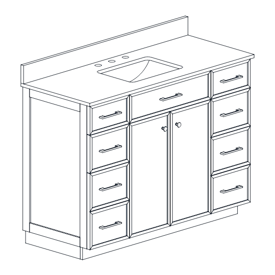 Glacier bay MARCOTE 23033-VS48-GP Use And Care Manual