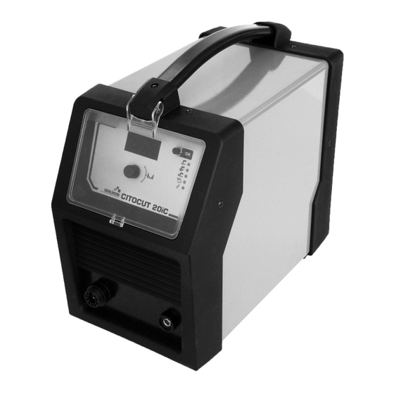 Oerlikon CITOCUT 20iC Safety Instruction For Use And Maintenance
