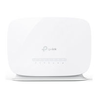 TP-Link Archer VR1600V- VDSL User Manual