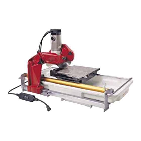 MK Diamond Products MK 1070 Owner's Manual