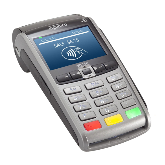 Ingenico iWL2XX User Manual