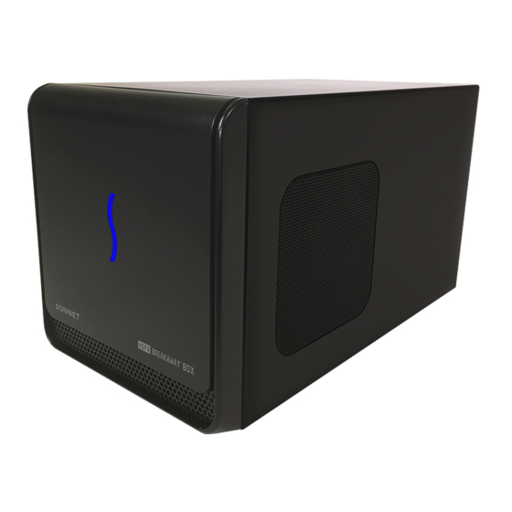 Sonnet eGFX Breakaway User Manual