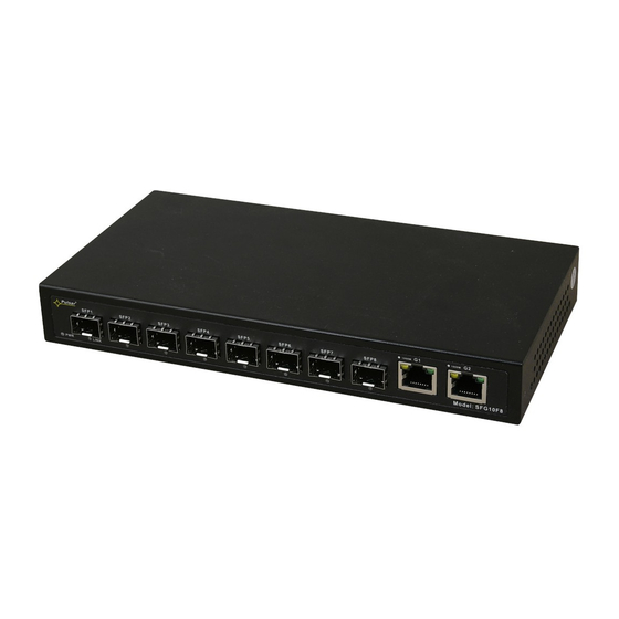 Pulsar SFG10F8 Manual