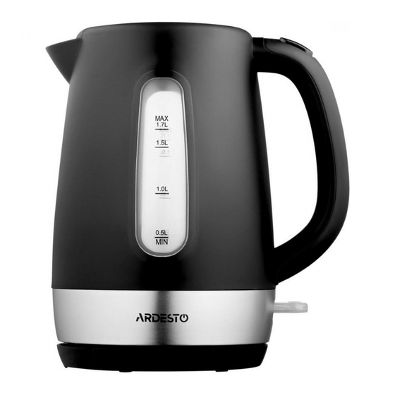 ARDESTO EKL-F19B Instruction Manual