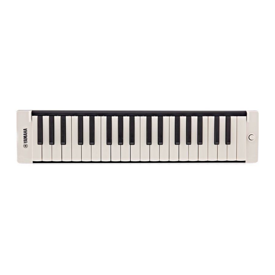 Yamaha Pianica P-37E, VDU7450 - 37-Key Melodica Manual