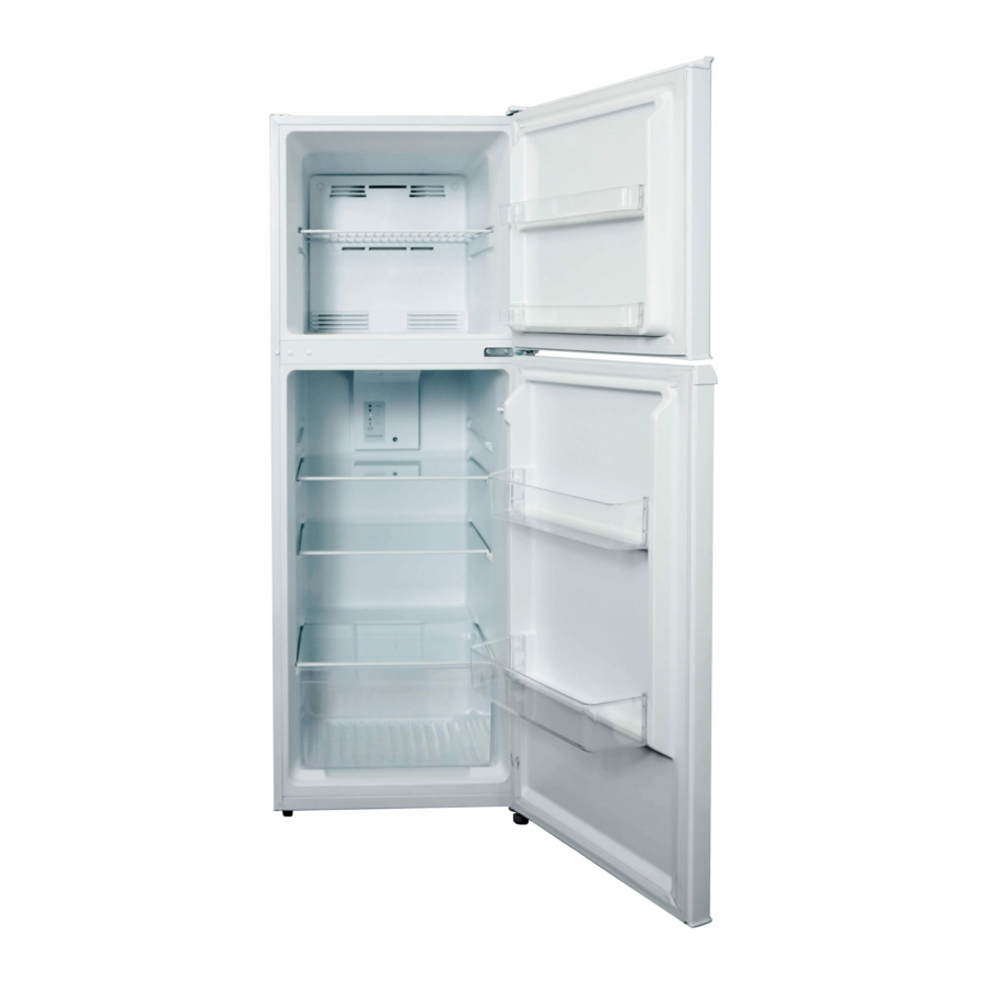 Danby DFF101E1WDB - 10.0 cu. ft. Apartment Size Fridge Manual