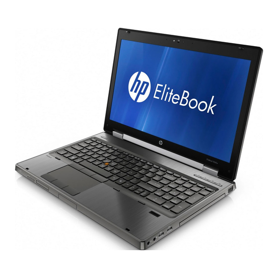 HP EliteBook 8760w Maintenance And Service Manual