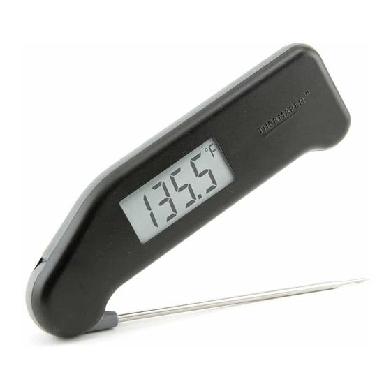 ThermoWorks Super-Fast Thermapen Operating Instructions