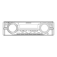 Kenwood EZ500 - Radio / CD Instruction Manual