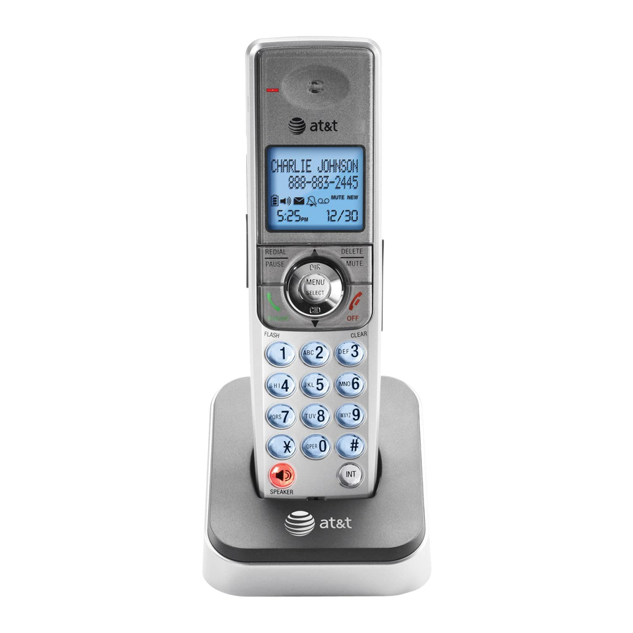 AT&T SL80108 USER MANUAL Pdf Download | ManualsLib