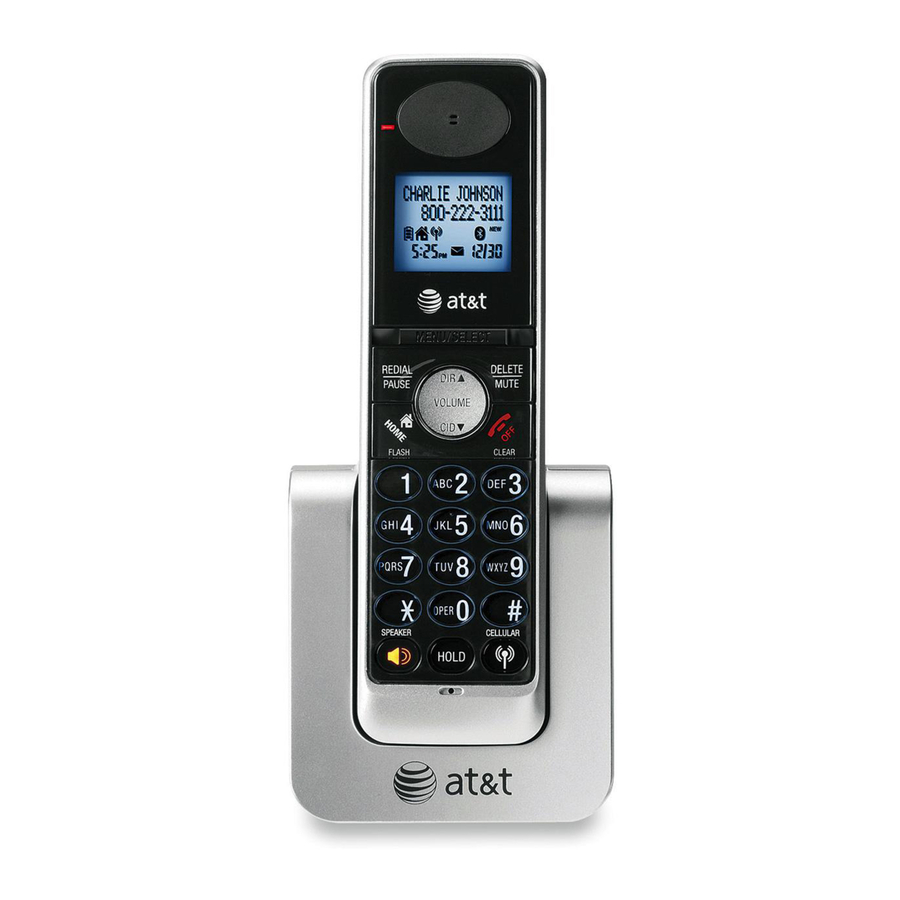 AT&T TL90078 USER MANUAL Pdf Download | ManualsLib