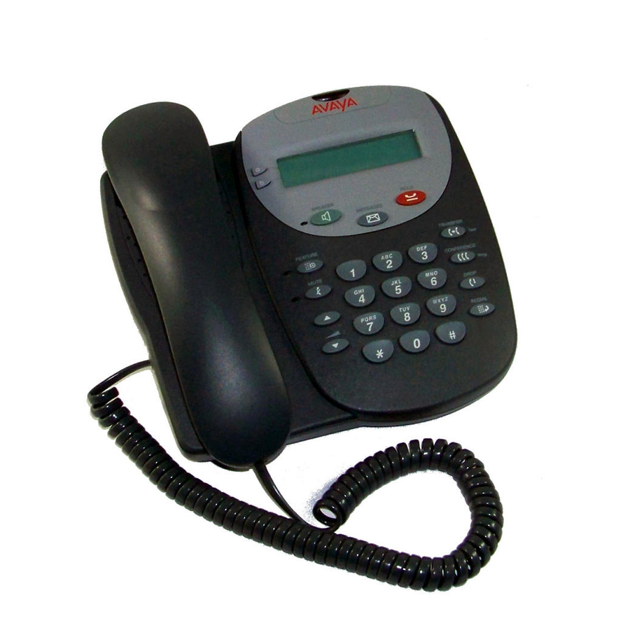 Avaya 2402 User Manual