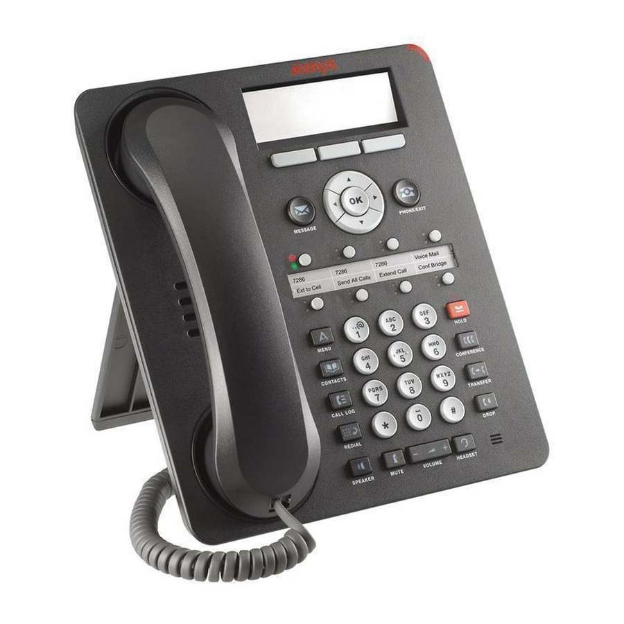 Avaya One X User Guide