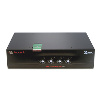 avocent switchview dvi manual