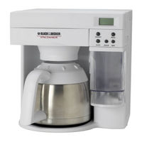 Black & Decker Coffee Maker Instructions