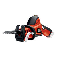 Black decker PIRANHA PURNING SAW PSL12 Manuals ManualsLib