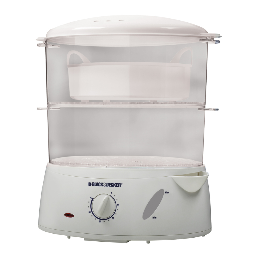 Black & Decker RC514 14-Cup Rice Cooker and Food Steamer, White