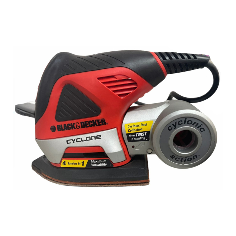 Black and Decker MS600B - Mouse Sander / Polisher Type 1 