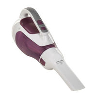 User manual Black & Decker Dustbuster CHV1560 (English - 4 pages)