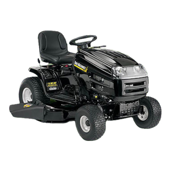 Yard machines 38 inch riding lawn store mower manual