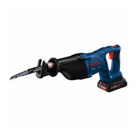 Bosch Cordless Saw User Manuals Download ManualsLib