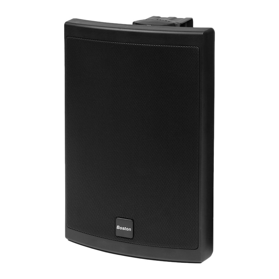 BOSTON ACOUSTICS VOYAGER 4 MANUAL Pdf Download ManualsLib