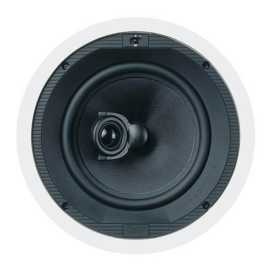 BOWERS & WILKINS CCM618 OWNER