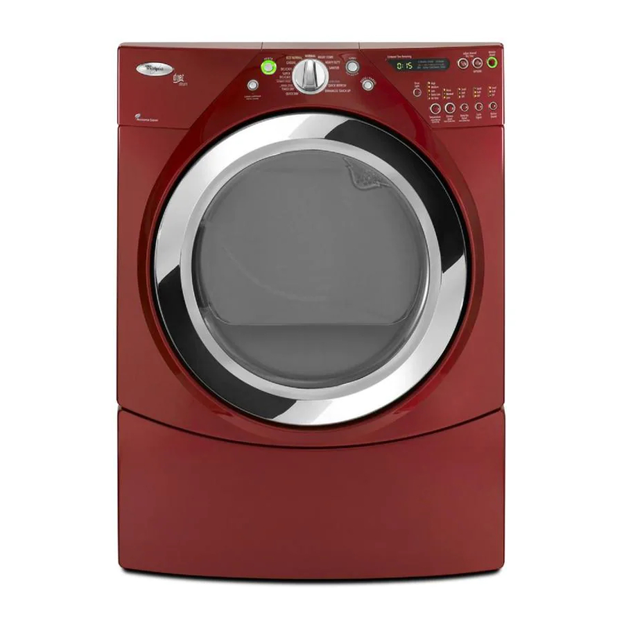 WHIRLPOOL W10255468C INSTALLATION INSTRUCTIONS MANUAL Pdf Download