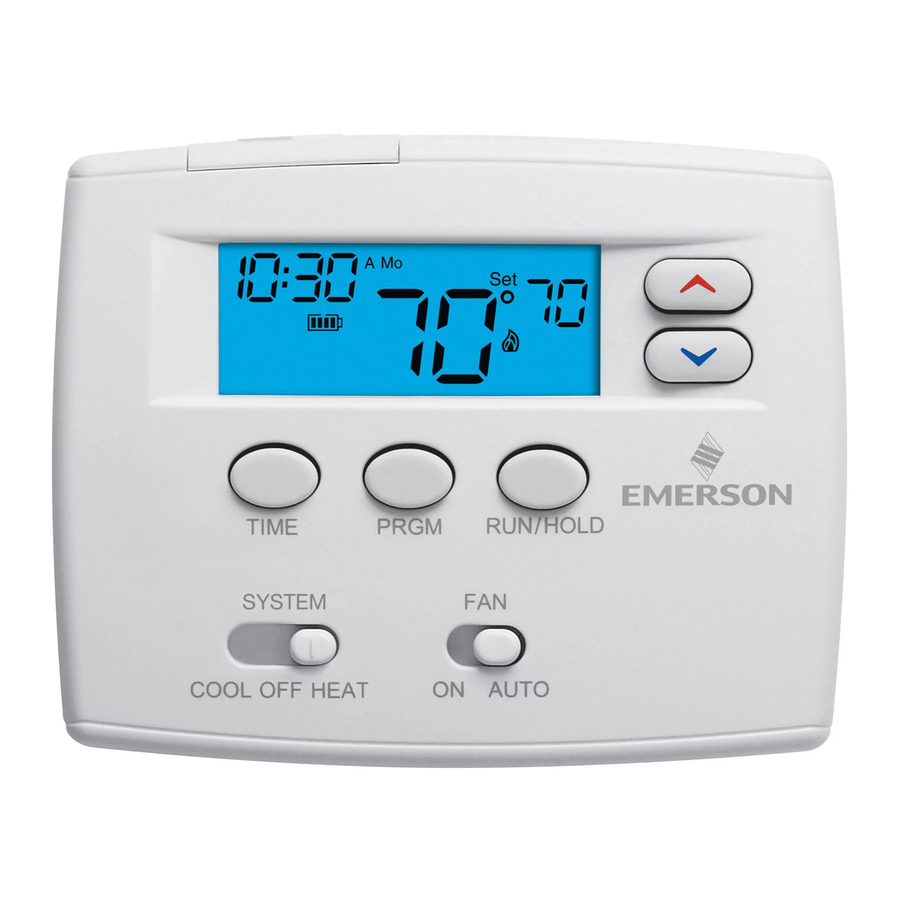 White rodgers thermostat discount how to turn off