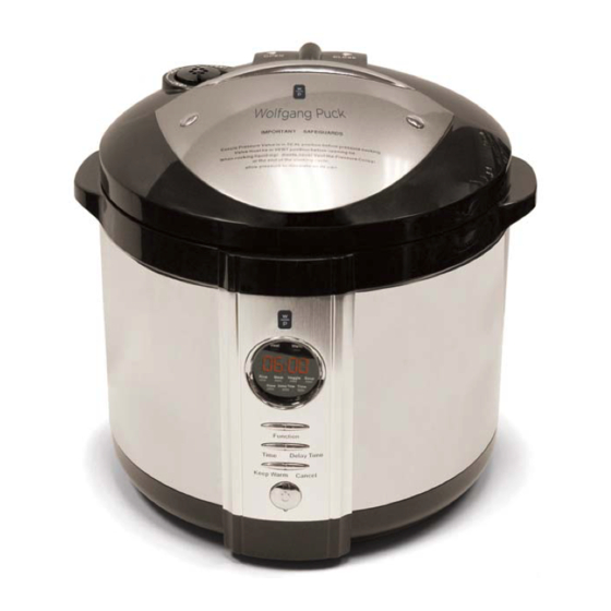 Restored Wolfgang Puck 8-Quart Programmable Pressure Cooker