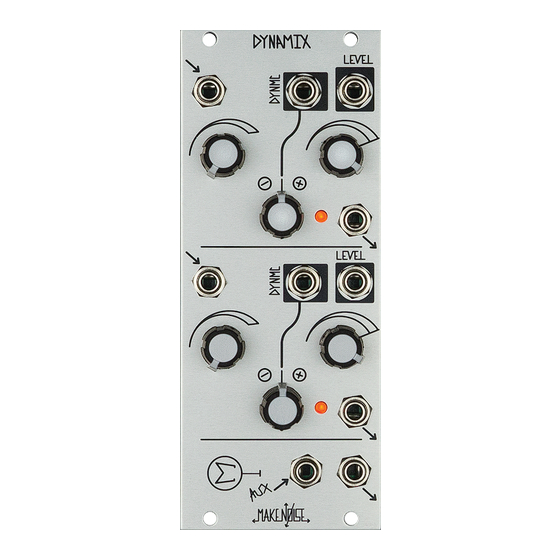 Make Noise DynaMix Manuals