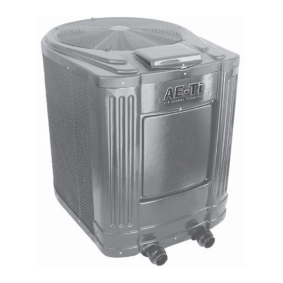 Jandy Air Energy AE-Ti Series Installation And Operation Manual