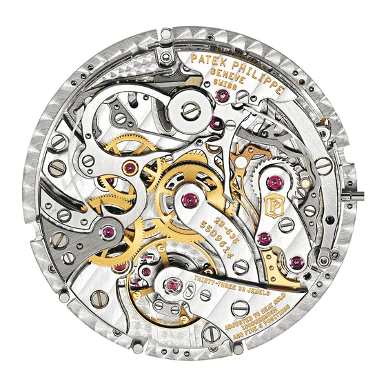 Patek Philippe CH 29-535 PS Manual