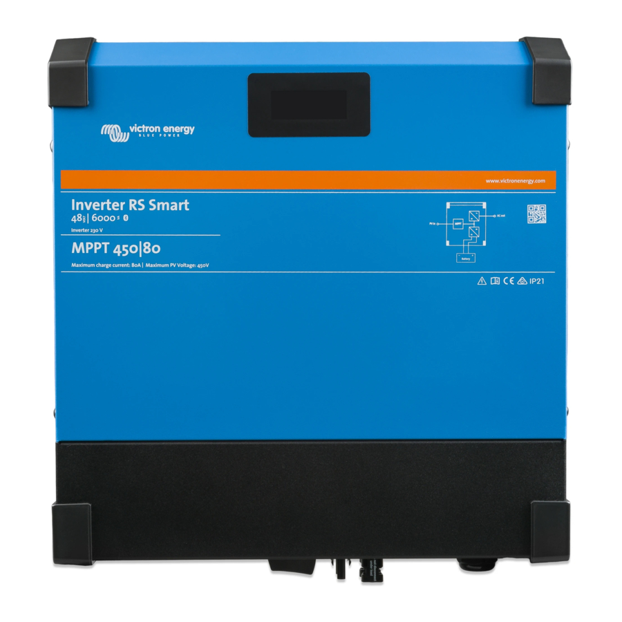 VICTRON ENERGY INVERTER RS SMART MANUAL Pdf Download ManualsLib