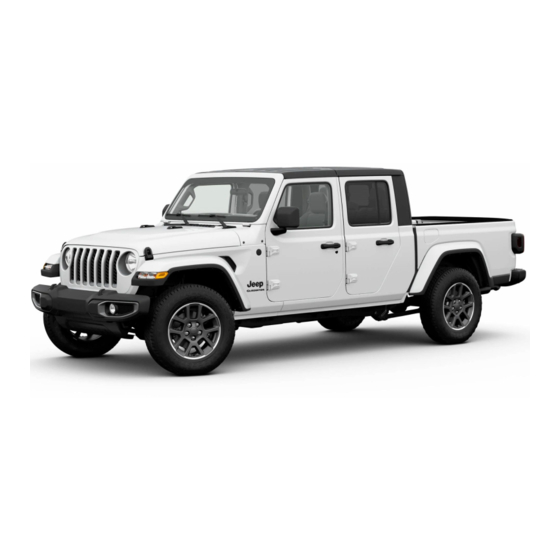 FCA US JEEP GLADIATOR 2020 QUICK REFERENCE MANUAL Pdf Download | ManualsLib