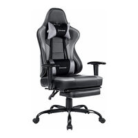 Von racer ergonomic discount gaming chair 8280 gray