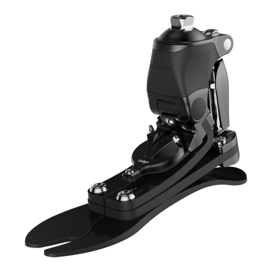 ÖSSUR UNITY FOR PROFLEX PIVOT INSTRUCTIONS FOR USE MANUAL Pdf Download ManualsLib