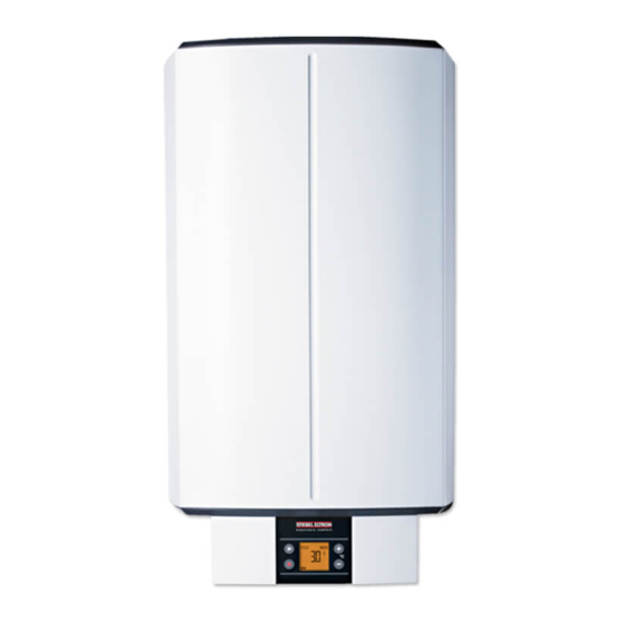 Stiebel Eltron Dhe 21 Electronic Comfort Bedienungsanleitung STIEBEL ELTRON ELECTRONIC COMFORT SHZ 30 LCD OPERATING AND INSTALLATION