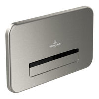 Villeroy & Boch ProActive+ 922311LC Operating Instructions Manual