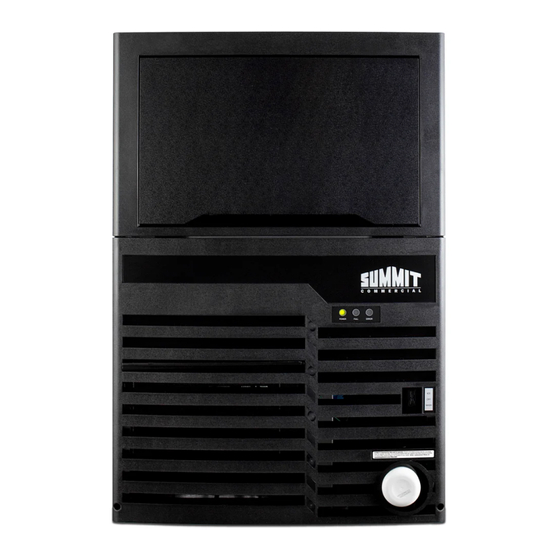 User Manuals: Summit Commercial BIM100ADA Ice Maker